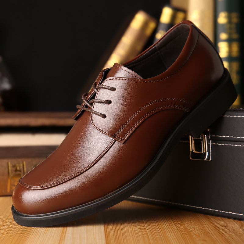 Classic Brown Leather Dress Shoe