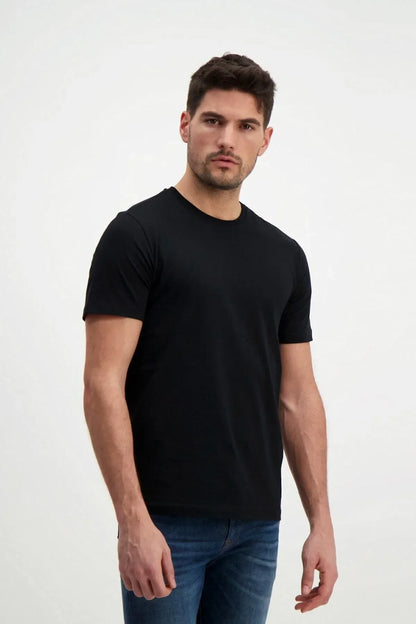 Classic Black Crew Neck T-Shirt